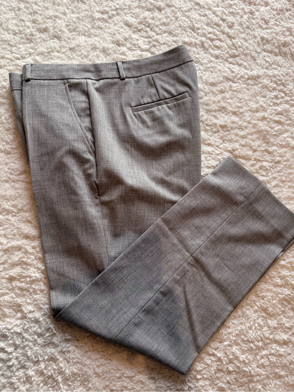 EUC Banana Republic Women’s Sz 12 Ryan Curvy Fit Gray Dress Pants